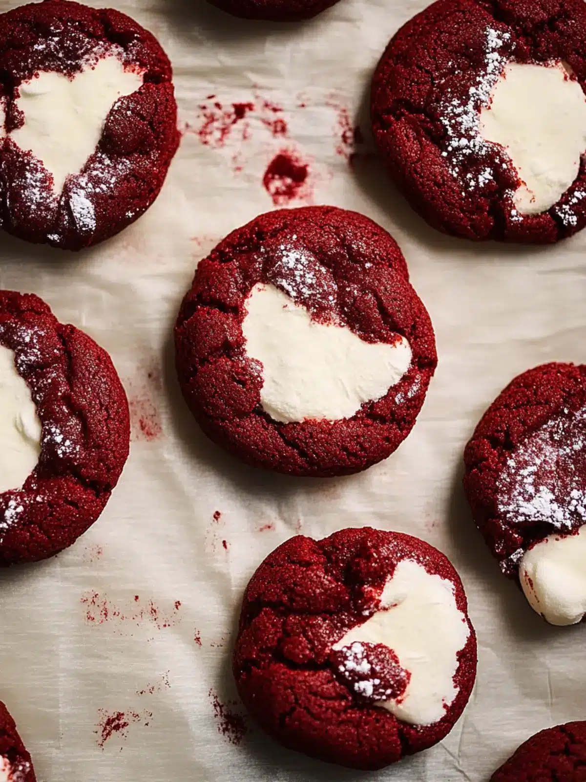 Irresistible Red Velvet Marshmallow Cookies You’ll Adore 3 Red Velvet Marshmallow Cookies