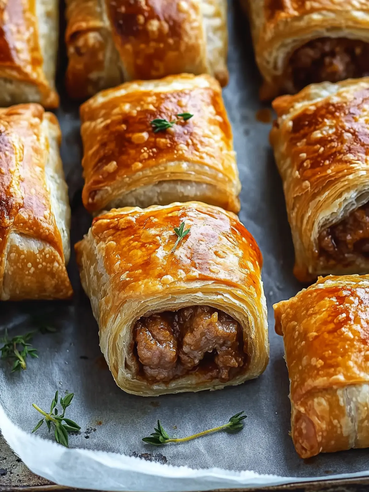 Savory B85 Beef Sausage Rolls: Comfort Food Redefined 2 B85 Beef Sausage Rolls