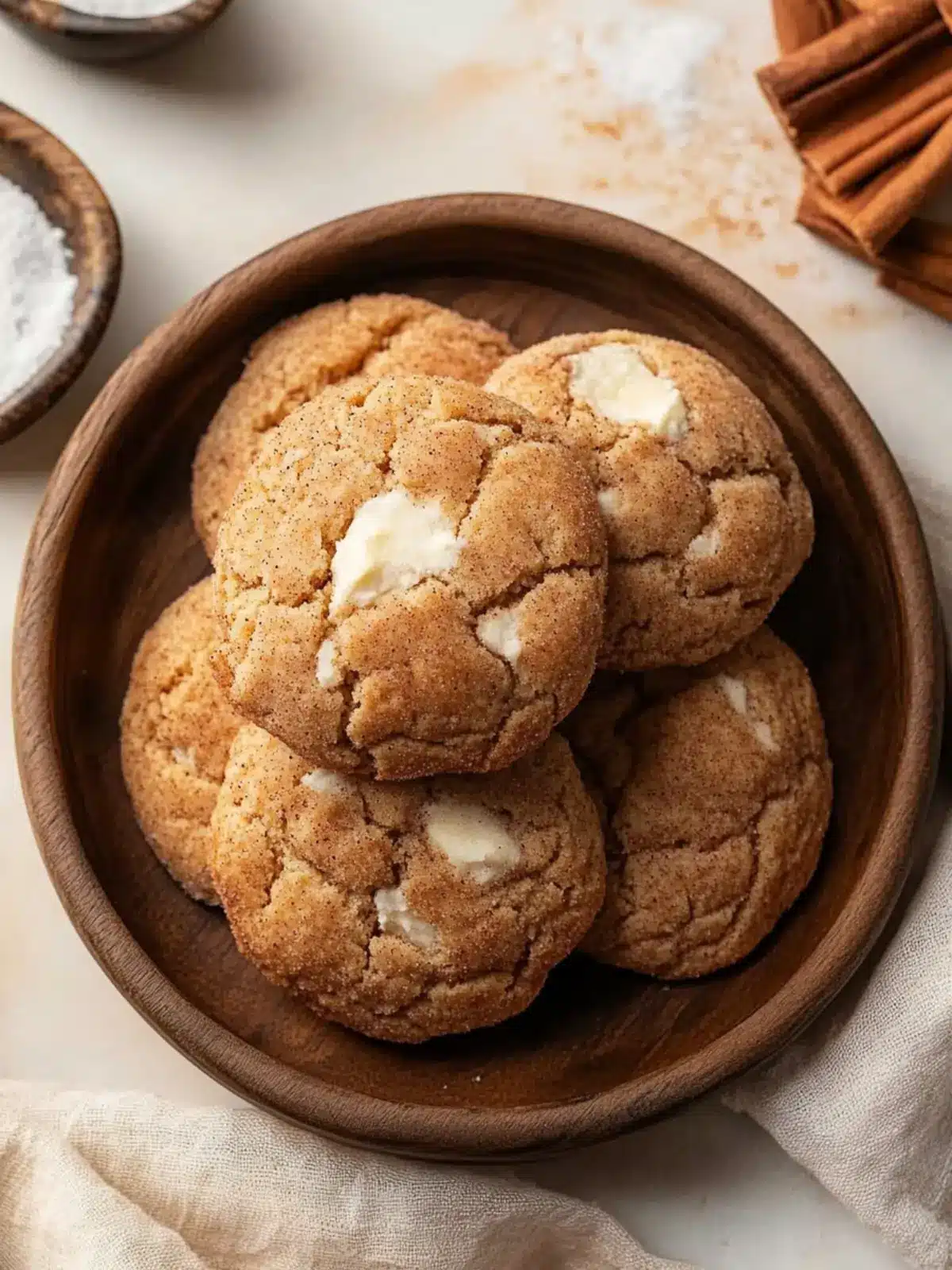 Bakery Style Snickerdoodles: Soft, Chewy, and Irresistible! 4 Bakery Style Snickerdoodles