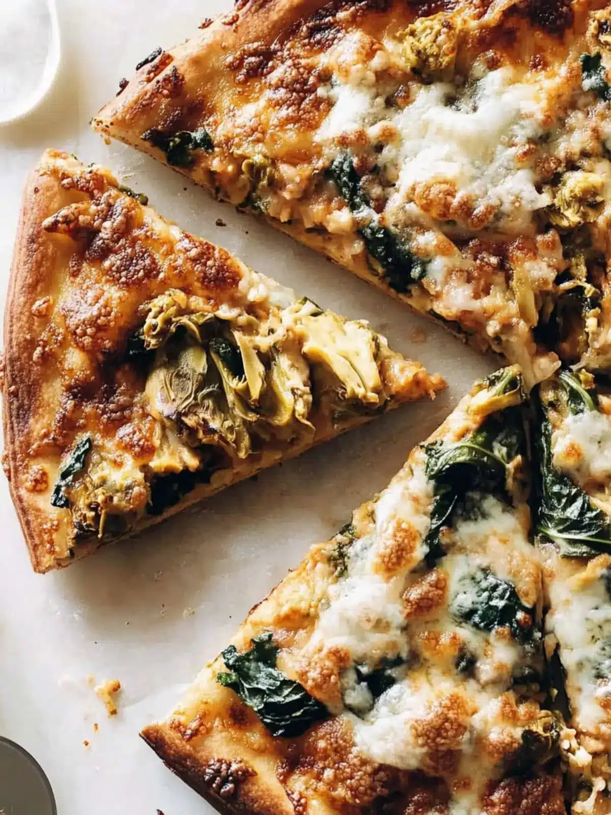 Absolute Easiest Spinach and Artichoke Pizza for Busy Nights 2 Absolute Easiest Spinach and Artichoke Pizza