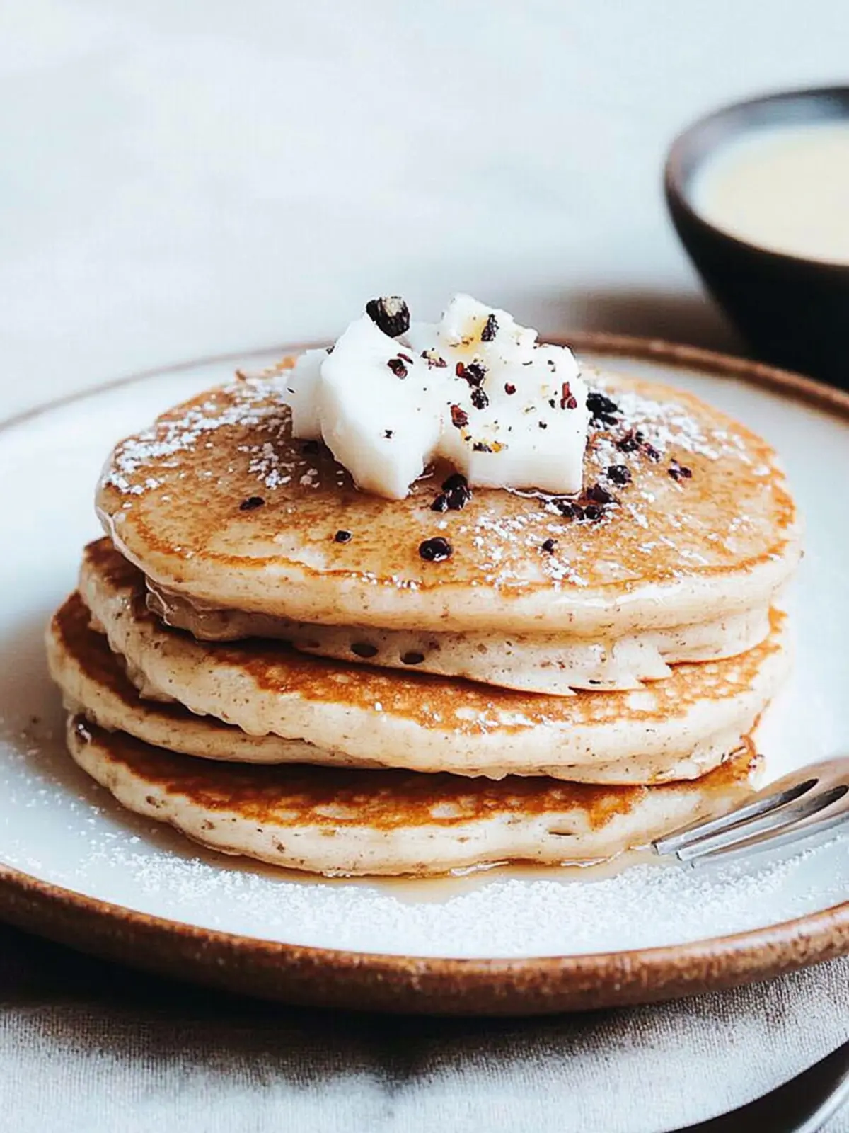Delicious Coconut Pancakes for a Tropical Breakfast Treat 3 coconut pancakes