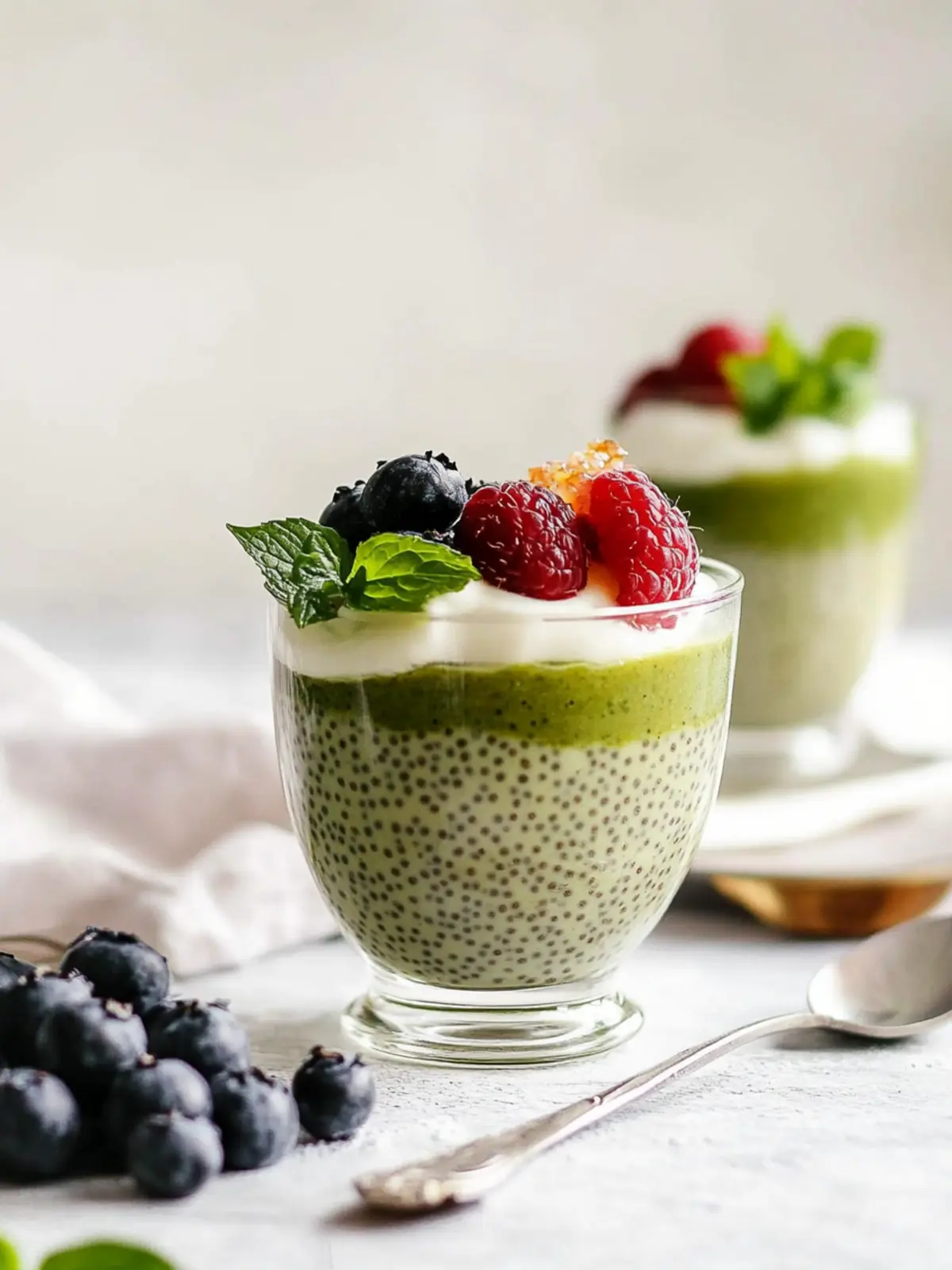 Creamy Matcha Chia Pudding for a Healthy Snack Twist 2 Matcha Chia Pudding