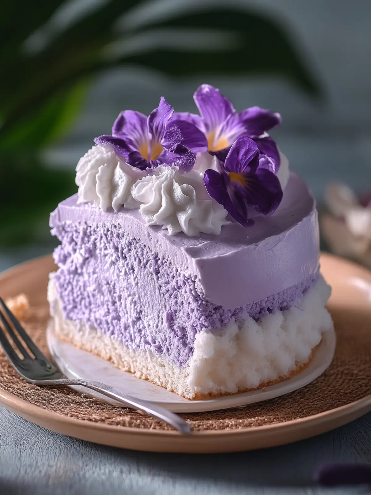 Fluffy Taro Ube Cloud Cake That Blissfully Melts in Your Mouth 5 Taro Ube Cloud Cake