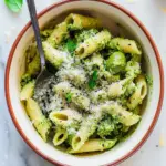 Broccoli Pesto Pasta with Green Olives for Vibrant Flavor! 8 Broccoli Pesto Pasta with Green Olives