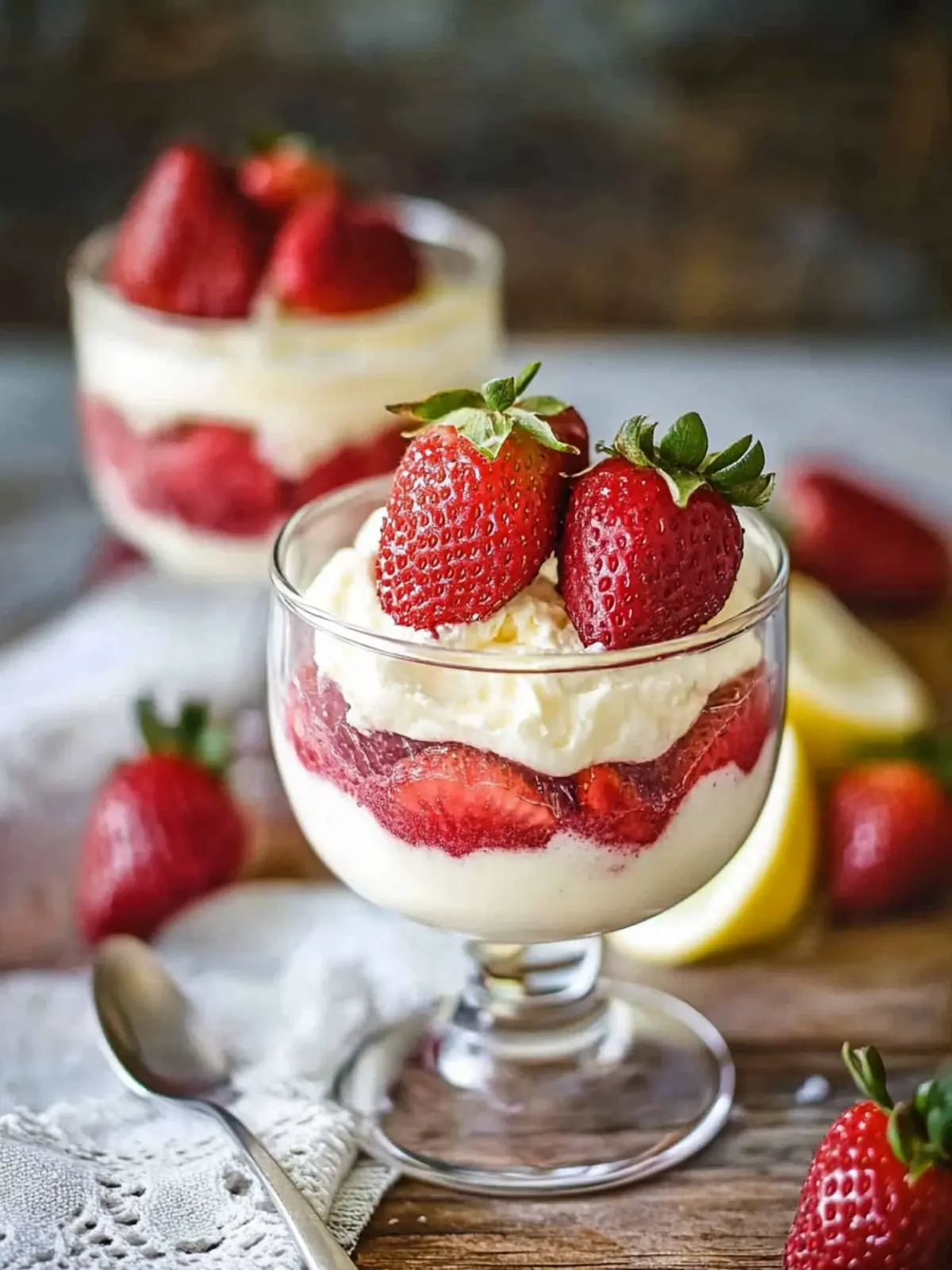 Delightful Strawberry Lemon Mascarpone Mousse Recipe 4 Strawberry Lemon Mascarpone Mousse