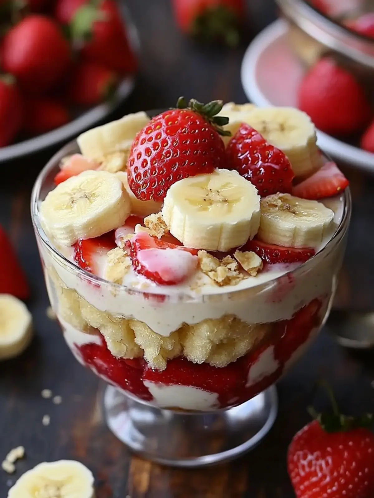 Strawberry Banana Pudding Dream: A No-Bake Delight You'll Love 5 Strawberry Banana Pudding Dream