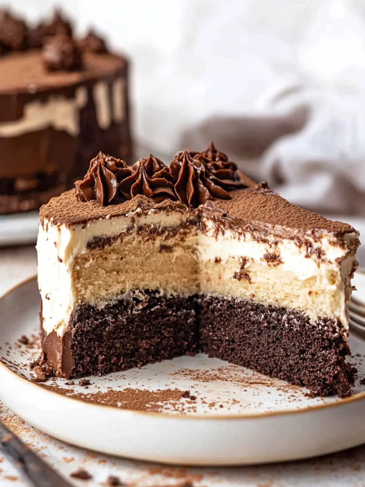 Decadent Chocolate Tiramisu Fudge Cake That Will Impress You 5 Chocolate Tiramisu Fudge Cake