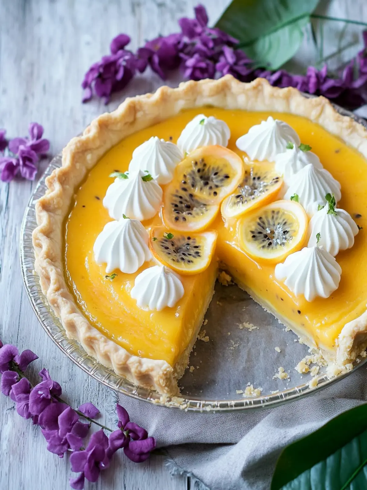 Passionfruit Pie: A Tangy Delight for Your Next Gathering 3 Passionfruit Pie