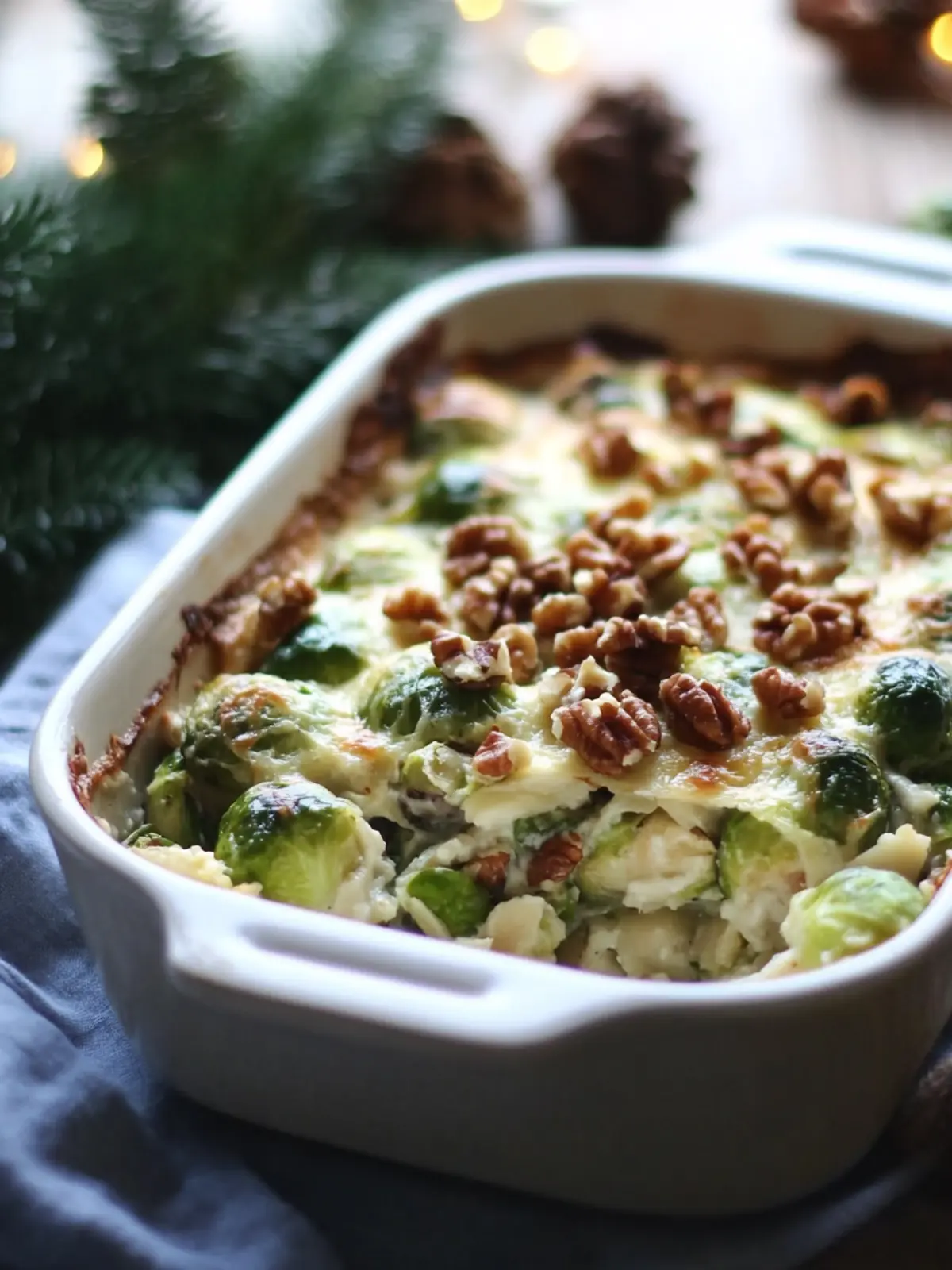 Creamy Brussels Sprout Gratin with Walnuts for Ultimate Comfort 4 Creamy brussels sprout gratin with walnuts