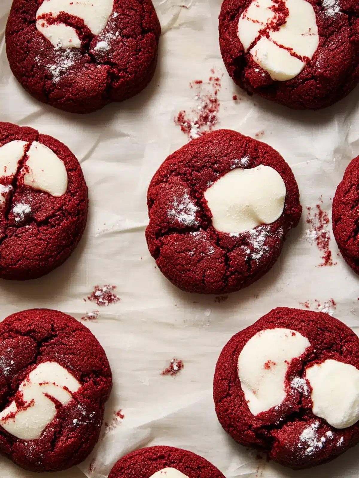 Irresistible Red Velvet Marshmallow Cookies You’ll Adore 2 Red Velvet Marshmallow Cookies