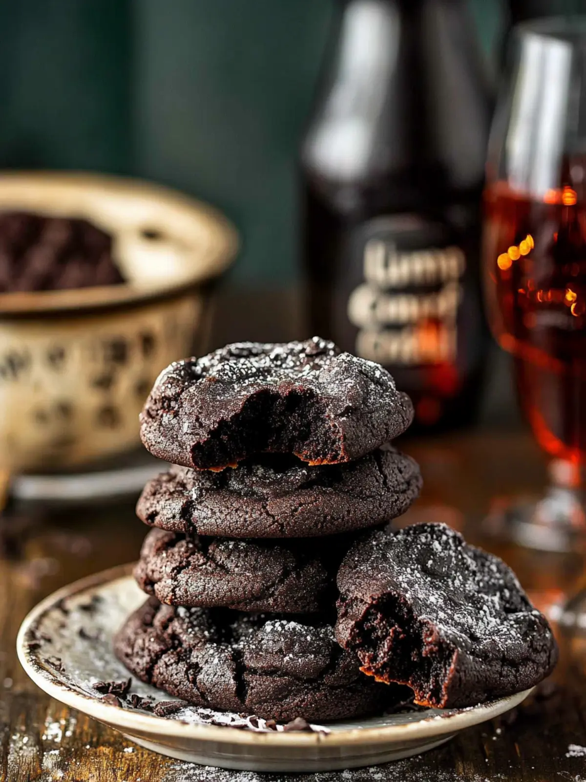Lump of Coal Bittersweet Chocolate Cookies That Delight 5 “Lump of Coal” Bittersweet Chocolate Cookies