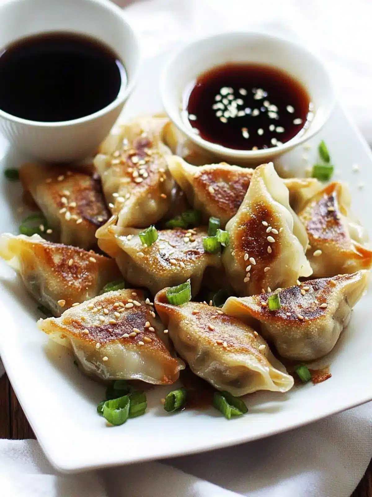 Savory Easy Asian Dumplings with Hoisin Dipping Sauce Recipe 4 Easy Asian Dumplings with Hoisin Dipping Sauce