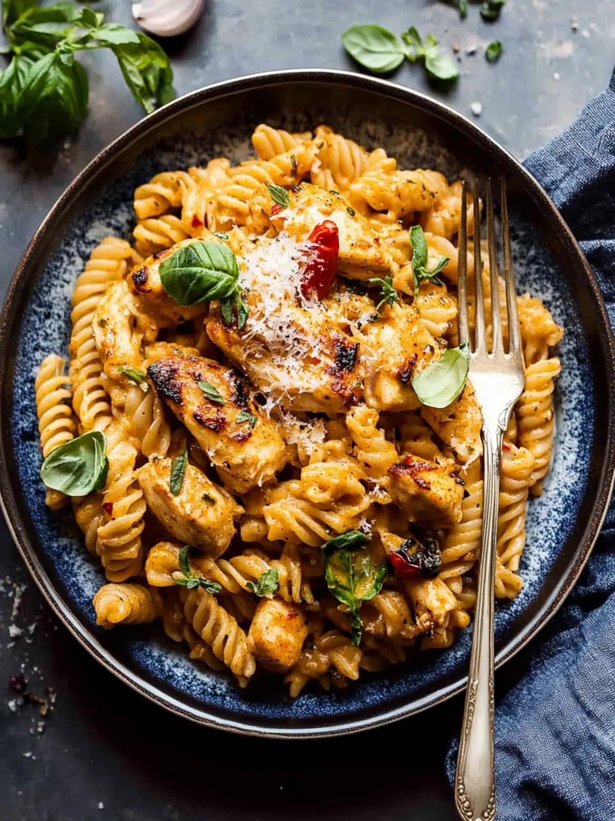 Lighter Creamy Cajun Chicken Pasta for Flavorful Weeknight Dinners 2 Lighter Creamy Cajun Chicken Pasta