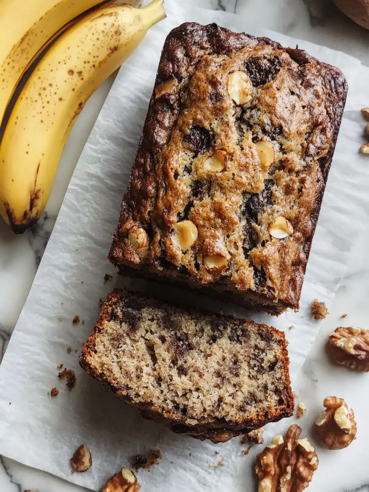 Delightful Chocolate Coconut Walnut Banana Bread Recipe 5 Chocolate Coconut Walnut Banana Bread