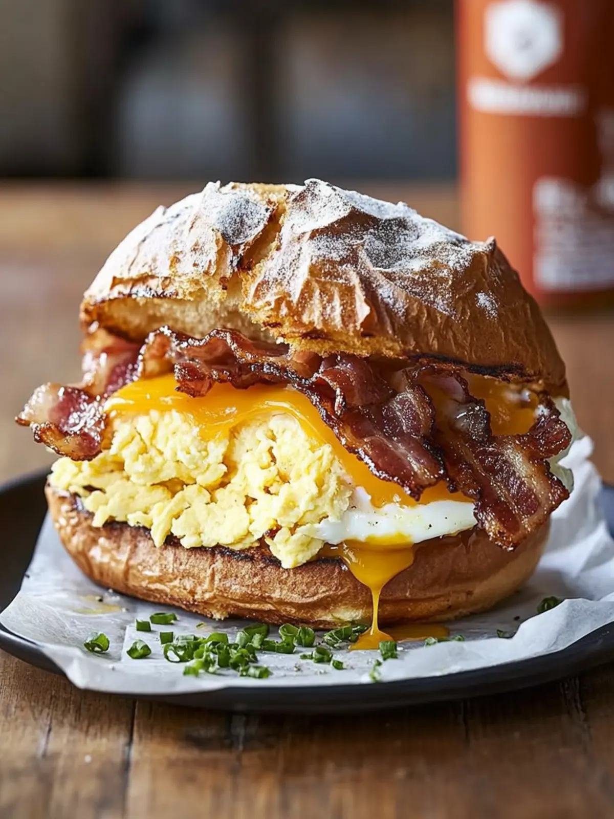 Best Bacon, Egg & Cheese Breakfast Sandwich with a Twist 3 Best Bacon, Egg & Cheese Breakfast Sandwich