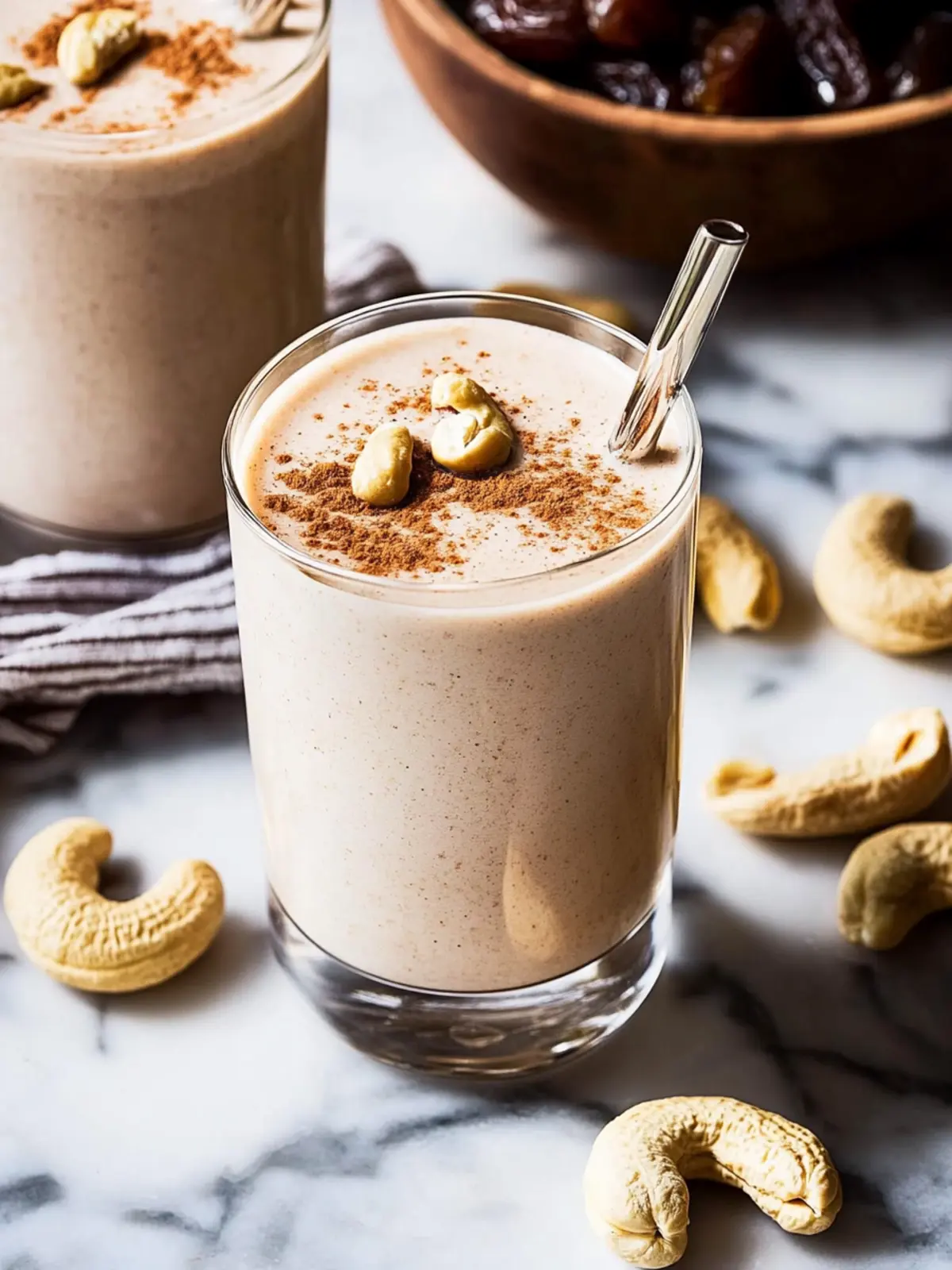 Gut-Healthy Cashew Date Shake for Happy Digestion 2 Gut-Healthy Cashew Date Shake