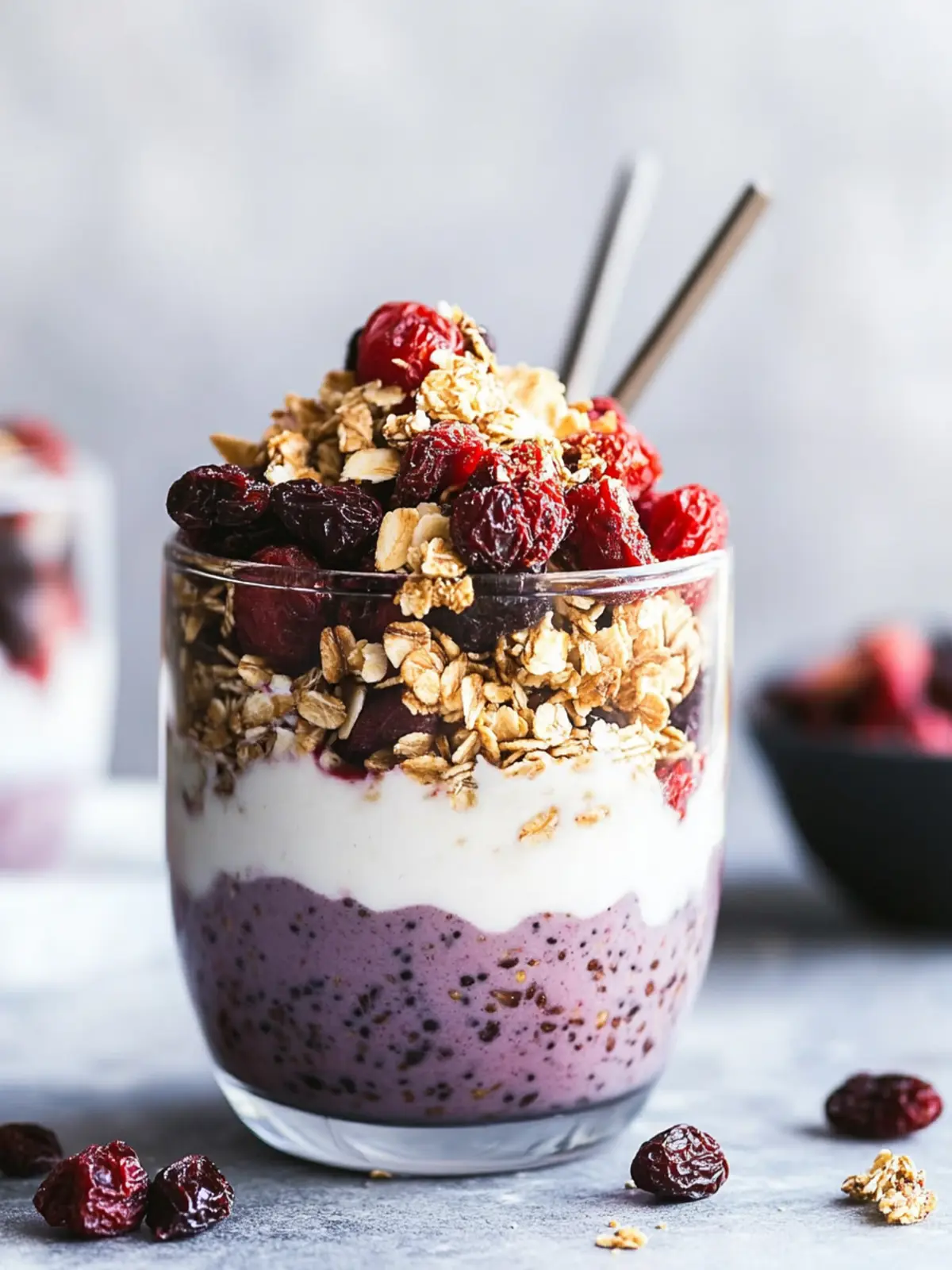 Delightful Black Goji Breakfast Parfaits for a Fresh Start 2 Black Goji Breakfast Parfaits