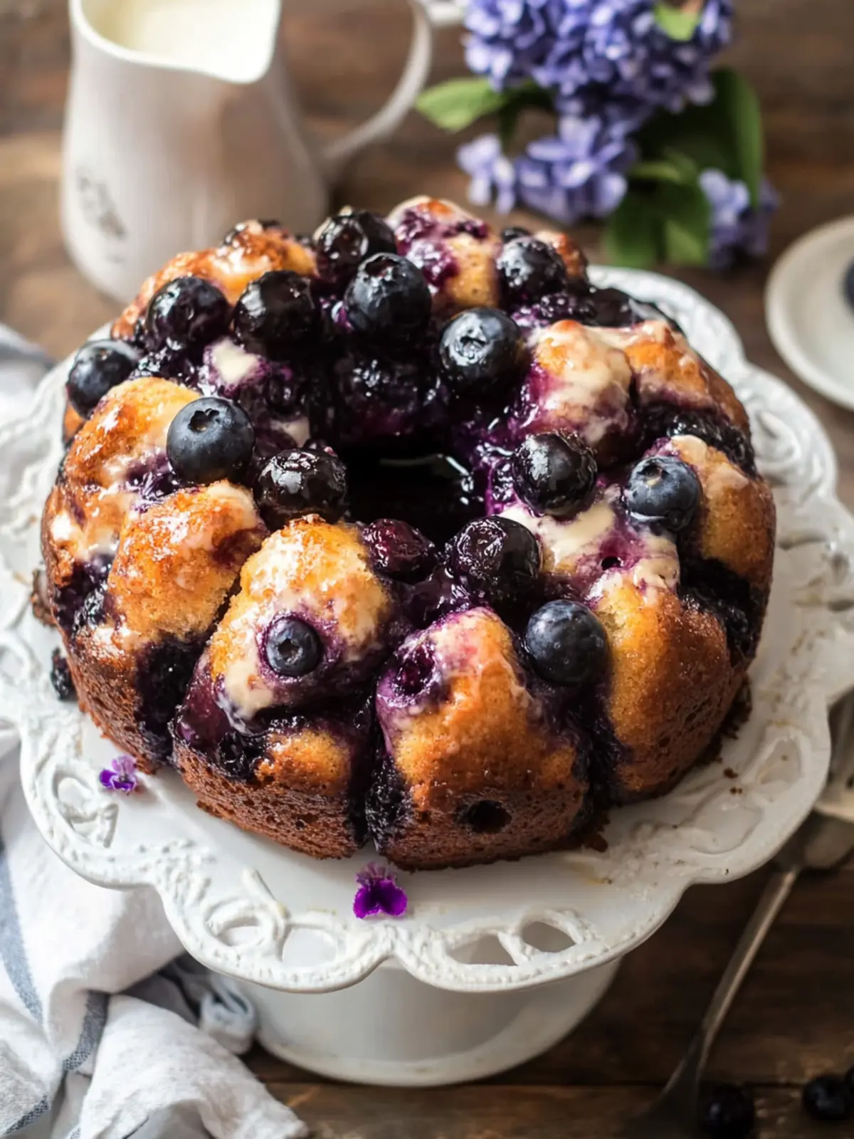 Irresistibly Easy Blueberry Monkey Bread Recipe Awaits You 2 Easy Blueberry Monkey Bread