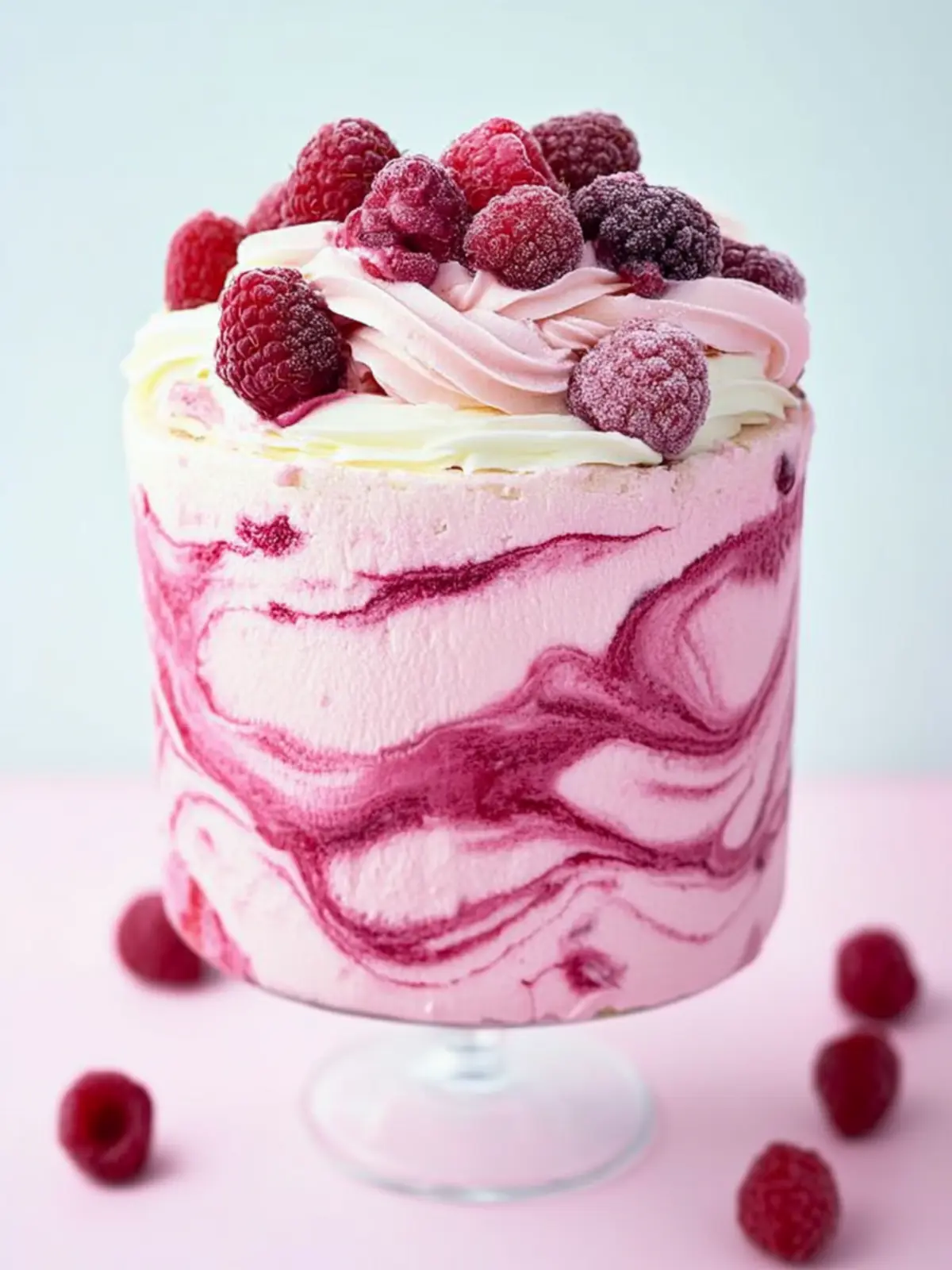 Swirly Twirly Raspberry Ripple Cake for Summer Celebrations 5 Swirly Twirly Raspberry Ripple