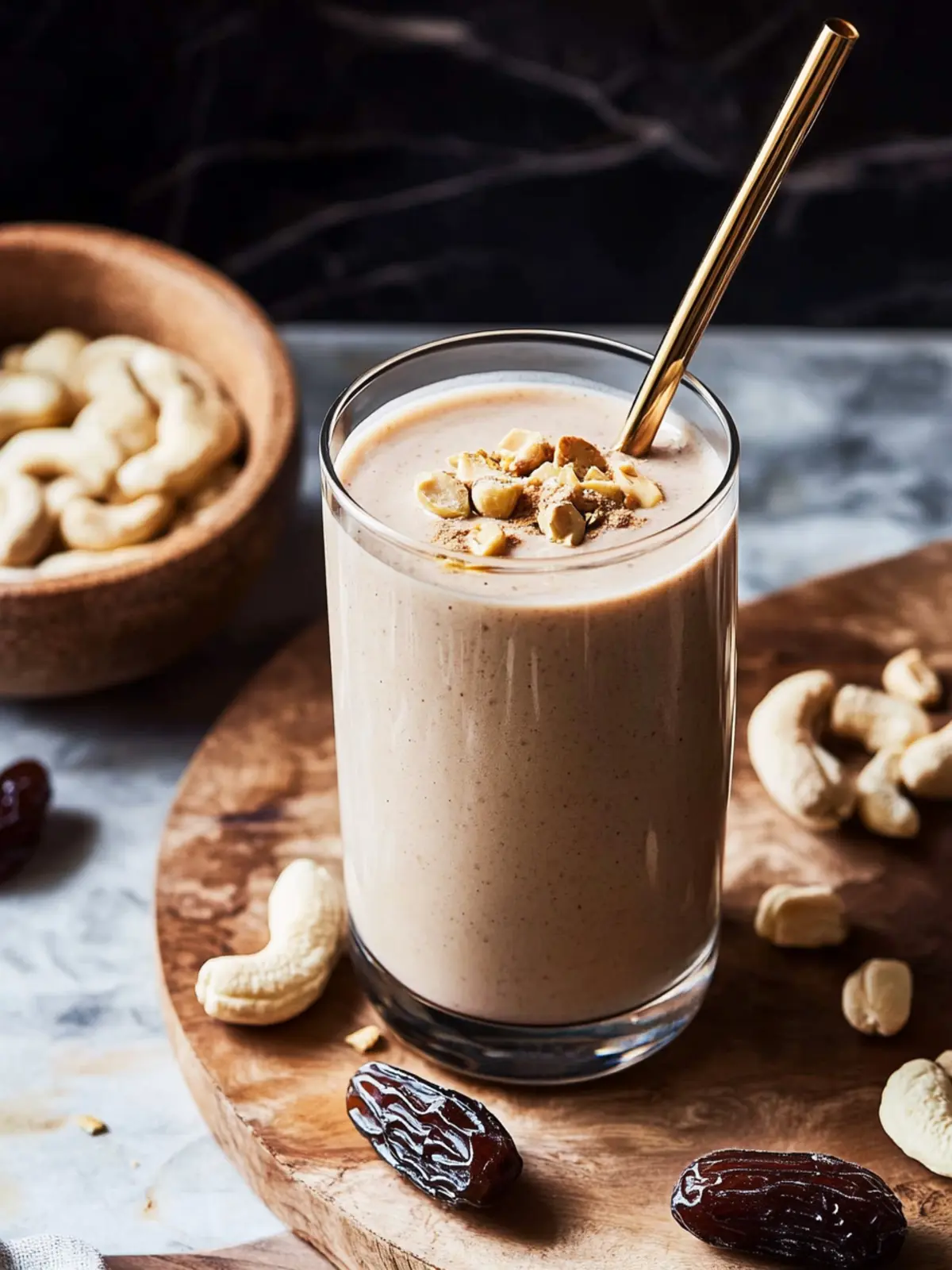 Gut-Healthy Cashew Date Shake for Happy Digestion 4 Gut-Healthy Cashew Date Shake