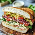 Savory Italian Grinder Salad Sandwich Your New Favorite Meal! 9 Savory Italian Grinder Salad Sandwich
