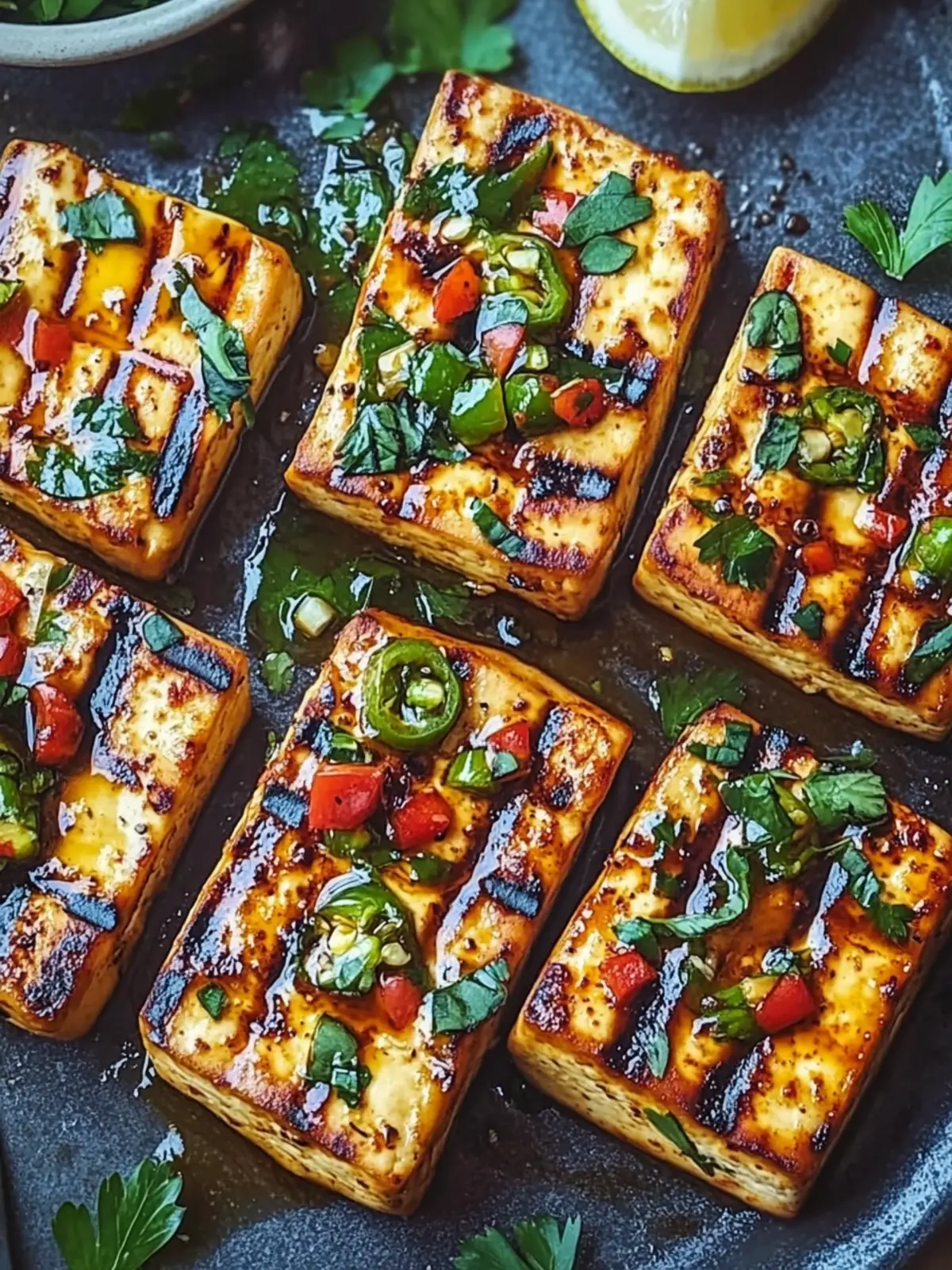 Savory Grilled Tofu: Elevate Your Home Cooking Game! 2 Grilled Tofu