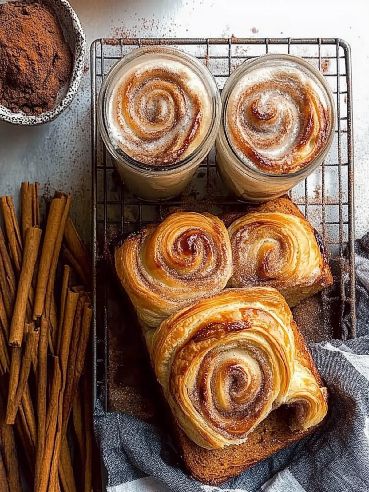 Delicious Easy Swirled Cinnamon Sugar Croissant Loaf Recipe 5 Easy Swirled Cinnamon Sugar Croissant Loaf