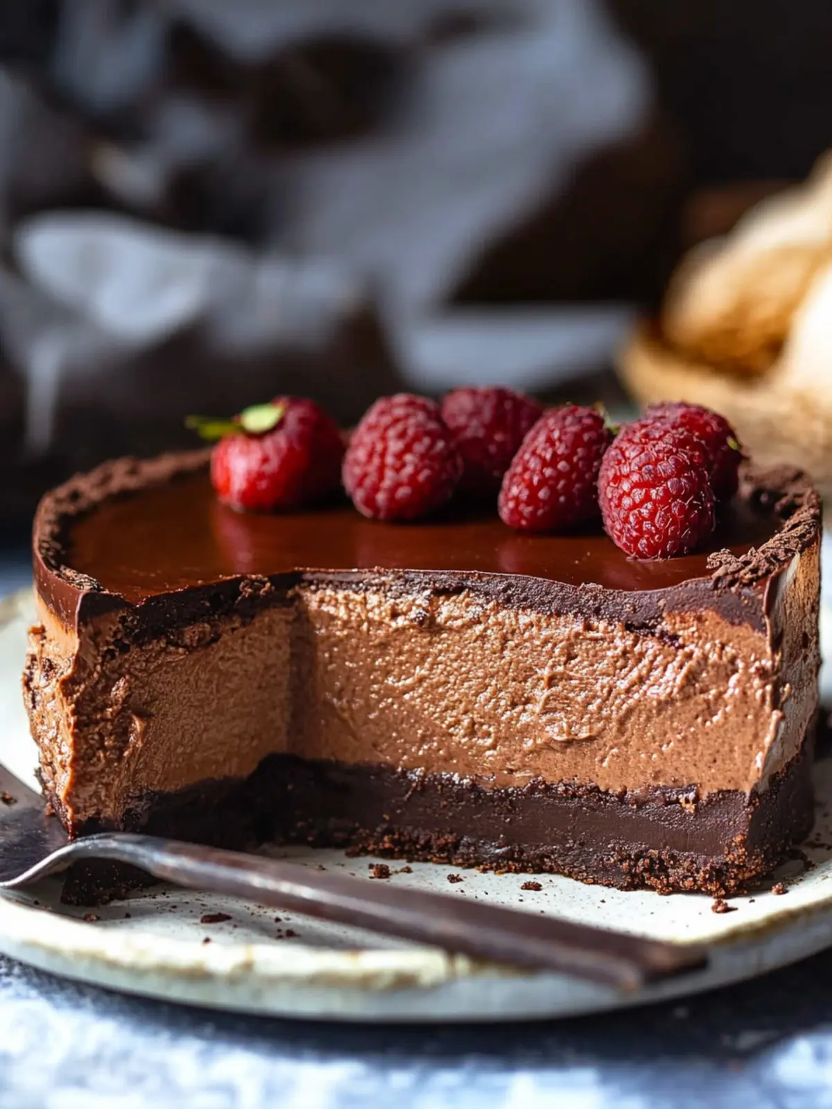 Decadent Brownie Chocolate Basque Cheesecake Recipe to Cherish 5 Brownie Chocolate Basque Cheesecake