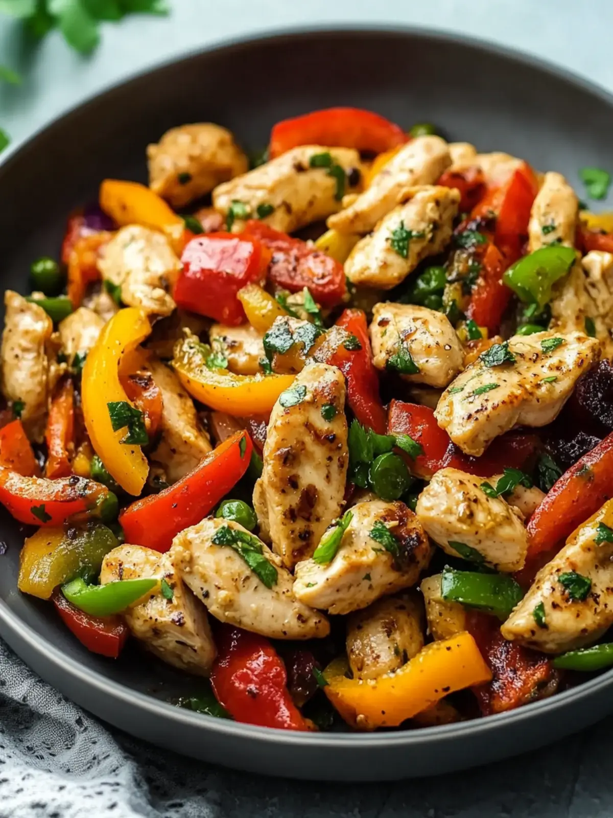 Mediterranean Chicken Stir Fry for a Flavorful Healthy Dinner 4 Mediterranean Chicken Stir Fry
