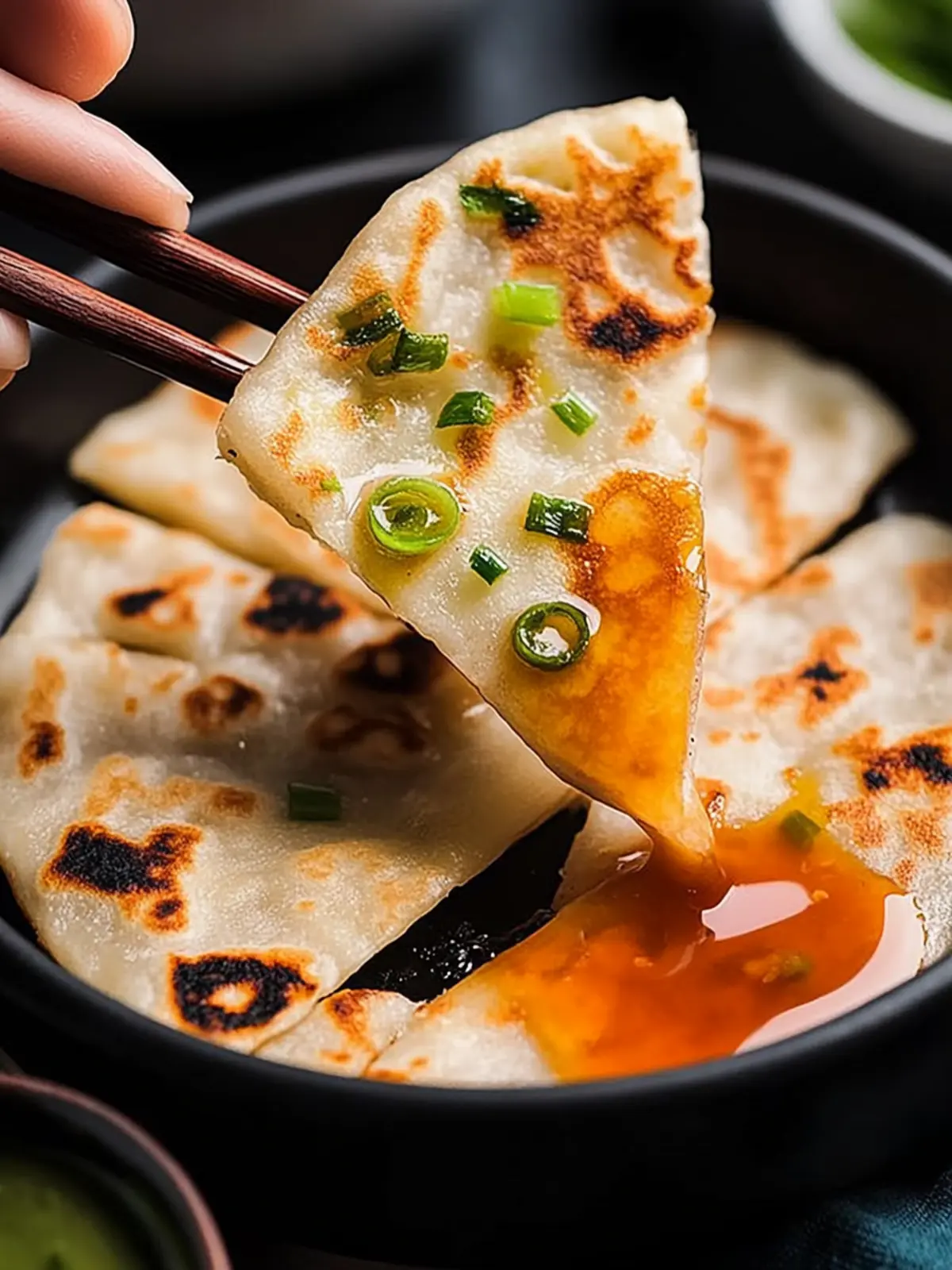 Delicious Chinese Spring Onion Pancakes You’ll Love to Make 2 Chinese Spring Onion Pancakes