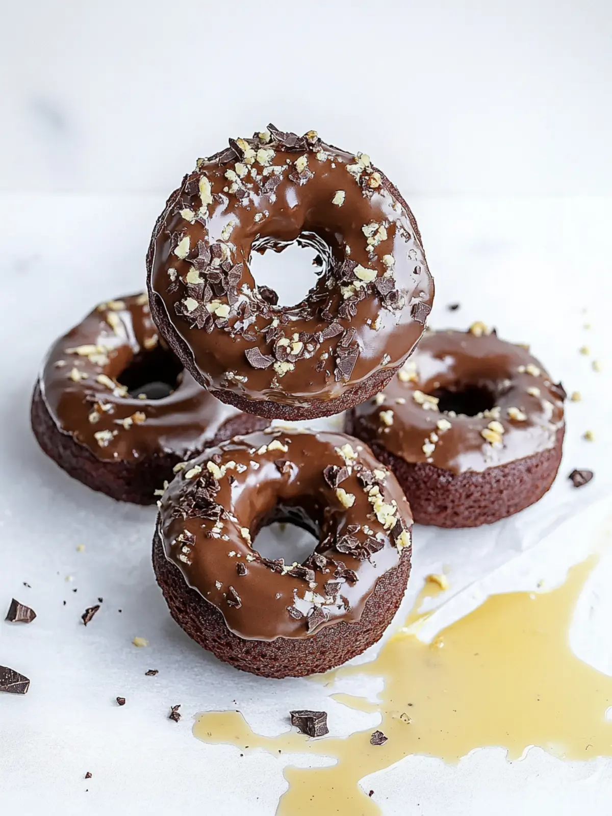 Irresistible Chocolate Tahini Doughnuts You’ll Love to Make 3 Chocolate Tahini Doughnuts
