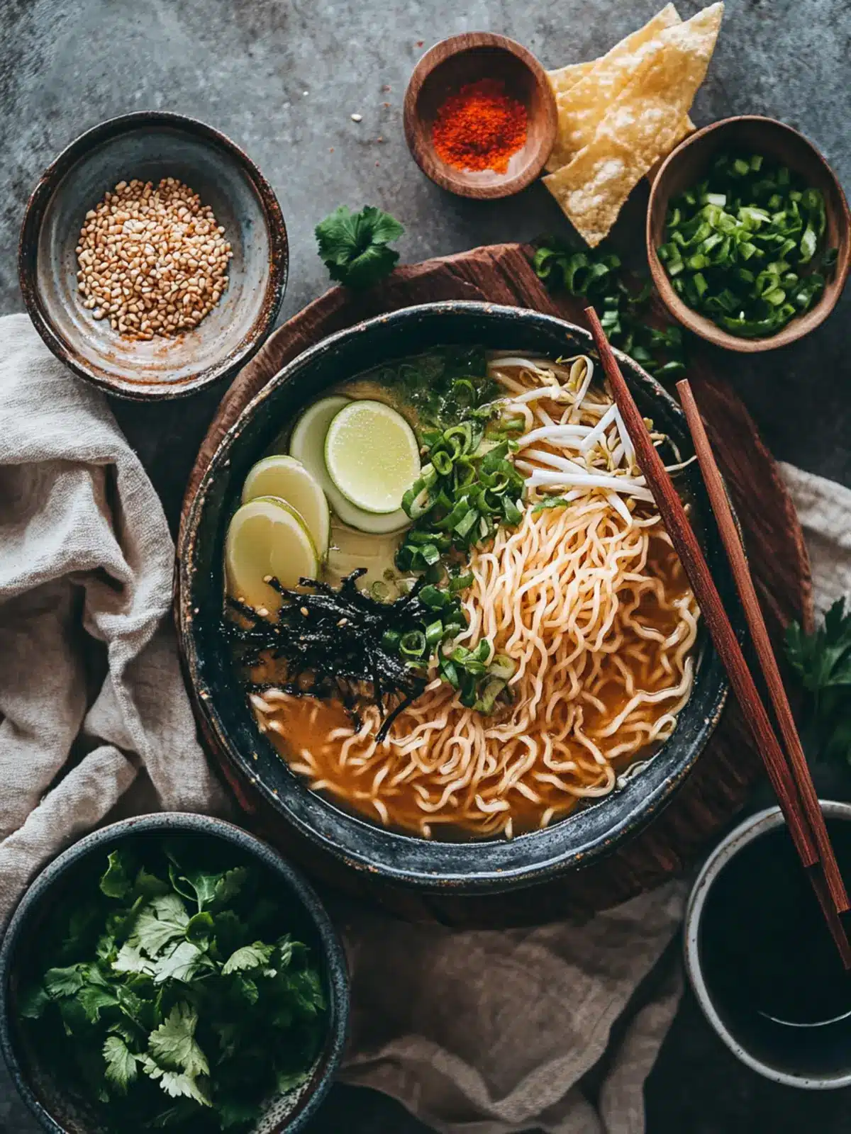 Delicious Vegan Tsukemen Dipping Ramen to Elevate Your Dinner 2 Vegan Tsukemen (Dipping Ramen)