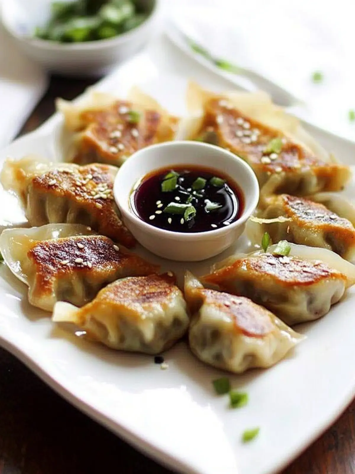 Savory Easy Asian Dumplings with Hoisin Dipping Sauce Recipe 5 Easy Asian Dumplings with Hoisin Dipping Sauce