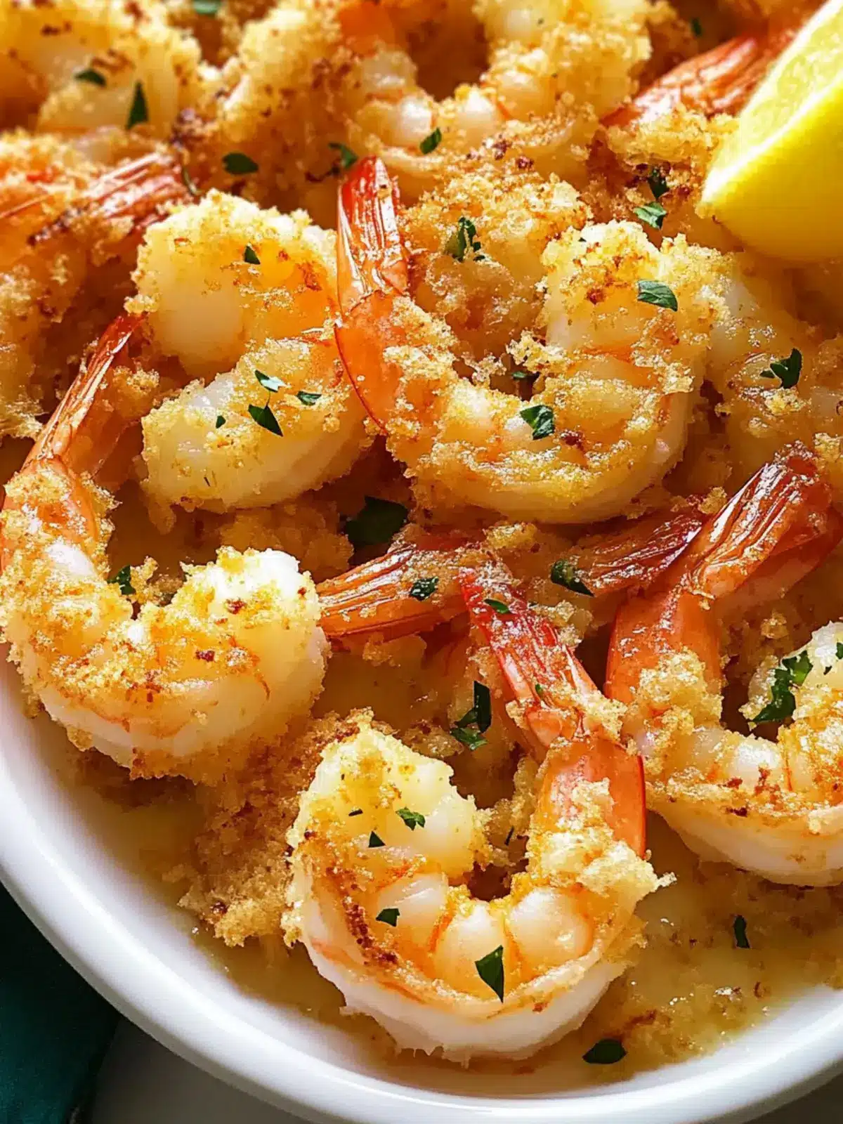 Savory Crunchy Baked Shrimp in Garlic Butter Sauce Delight 5 Crunchy Baked Shrimp in Garlic Butter Sauce (Prawns)