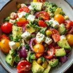 Zesty Mediterranean Avocado Salad: Quick, Healthy & Delicious! 8 Zesty Mediterranean Avocado Salad