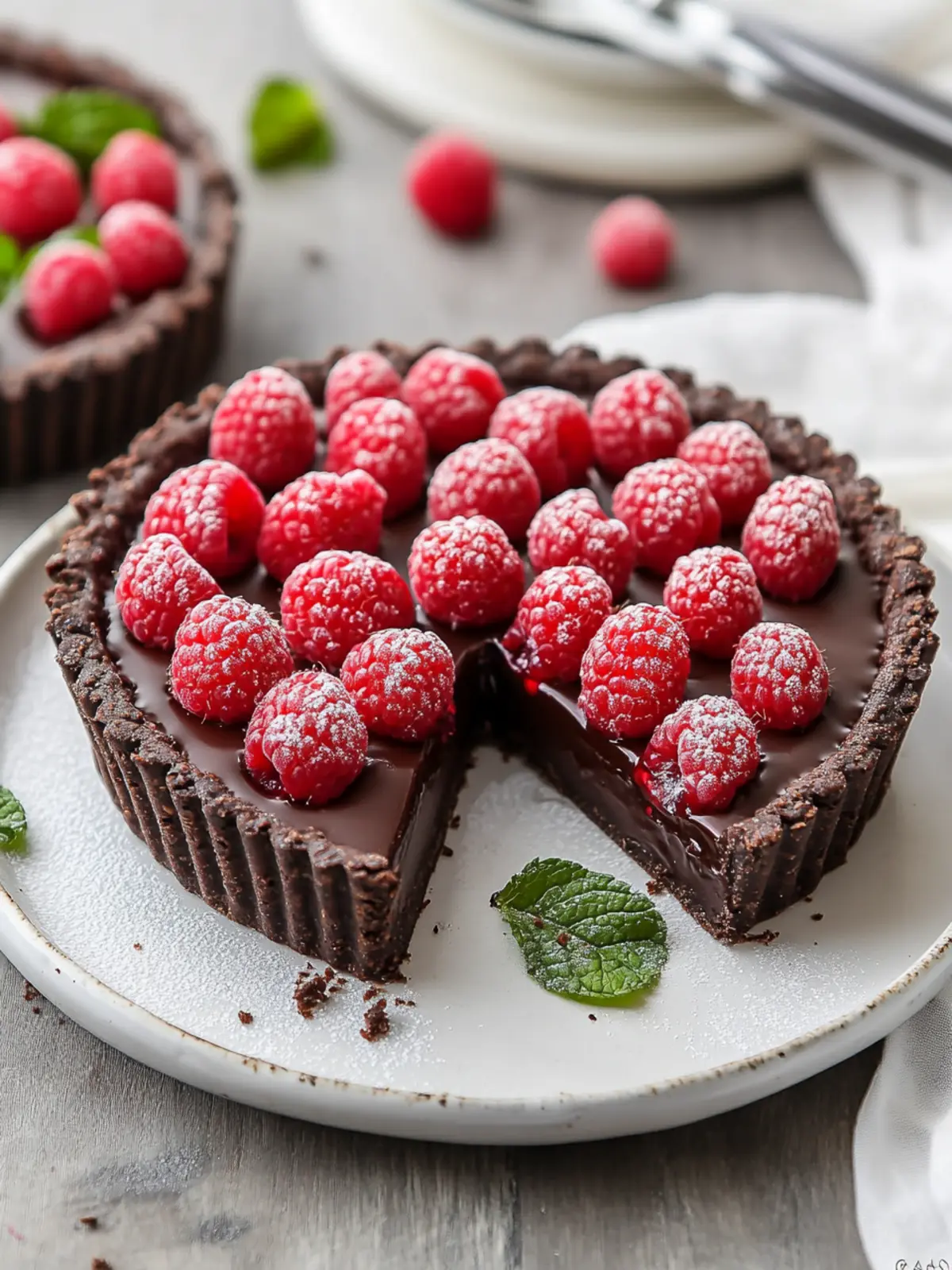 Decadent Easy Chocolate Raspberry Tart for Sweet Lovers 4 Easy Chocolate Raspberry Tart