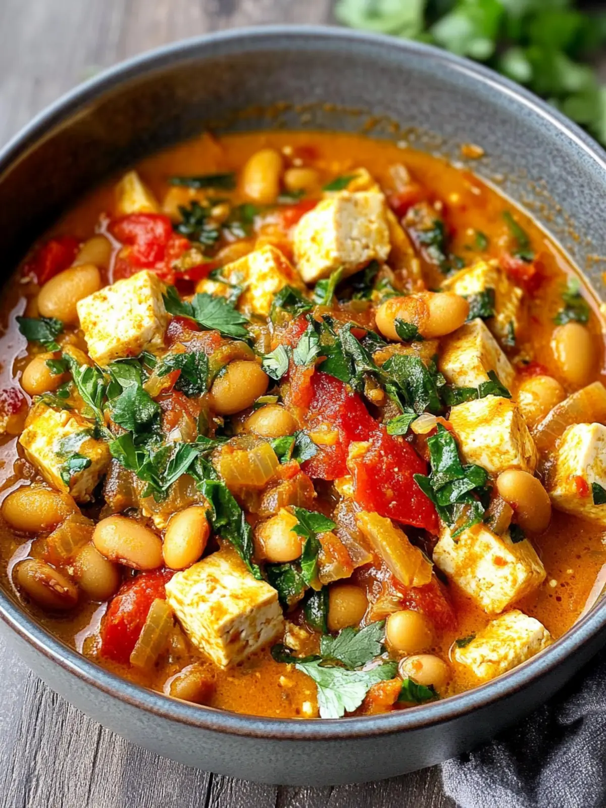 Savory Butter Bean Tofu Stew: High Protein Vegan Delight 2 Butter Bean Tofu Stew (High Protein + Vegan)