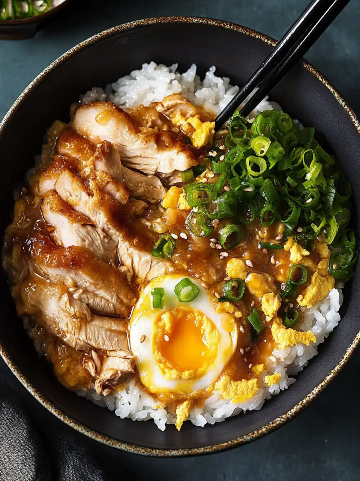 Delicious Chicken & Egg Donburi for a Cozy Home Meal 4 Chicken & Egg Donburi