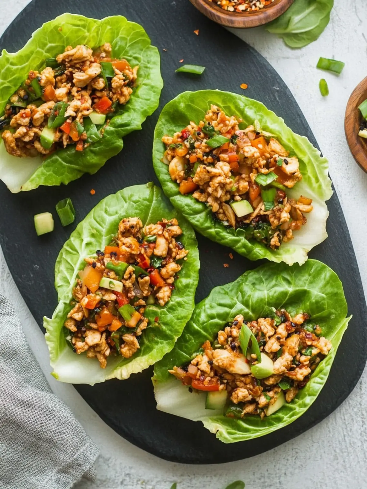 Savory Healthy Lettuce Wraps for a Guilt-Free Delight 3 Healthy Lettuce Wraps