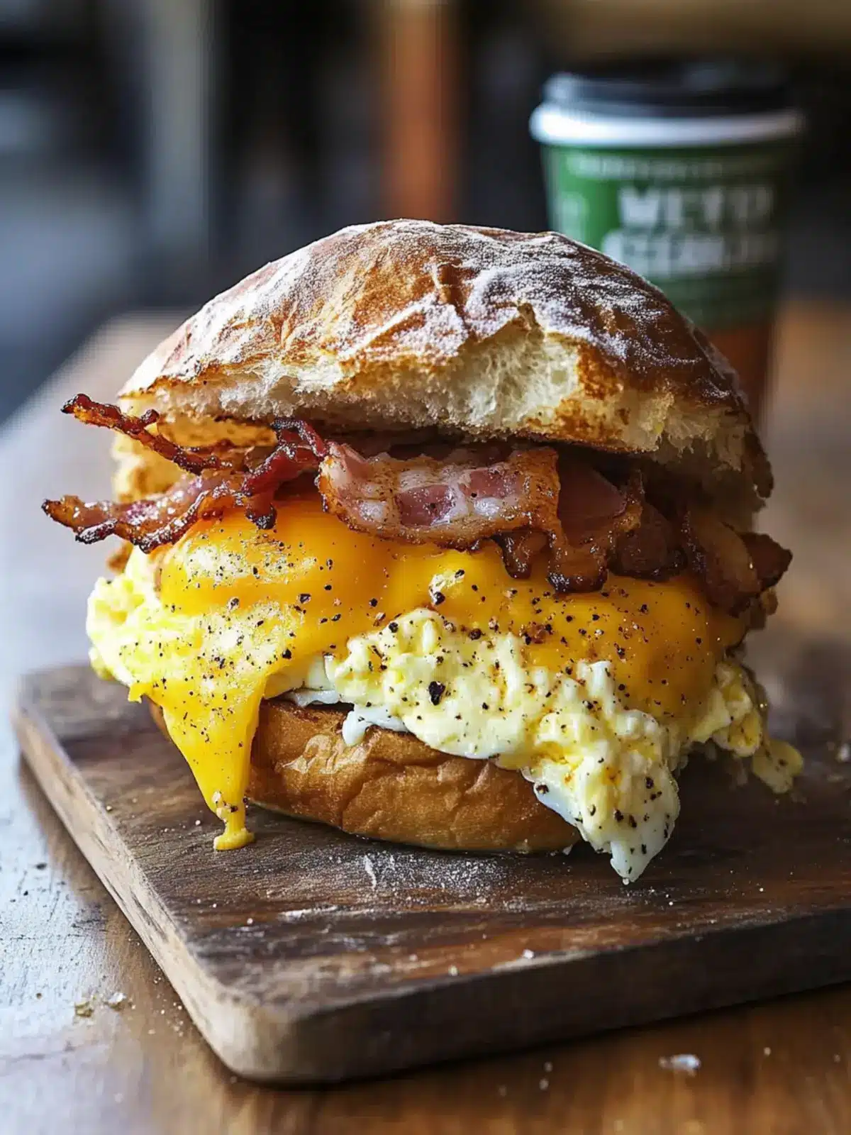 Best Bacon, Egg & Cheese Breakfast Sandwich with a Twist 4 Best Bacon, Egg & Cheese Breakfast Sandwich