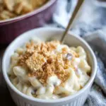 Creamy Brie Four Cheese Mac and Cheese with Buttery Ritz Crust 9 Creamy Brie Four Cheese Mac and Cheese with Buttery Ritz Crackers