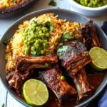 Fiery Fall Apart Mexican Beef Ribs with Zesty Green Rice 10 Fiery Fall Apart Mexican Beef Ribs with Green Mexican Rice
