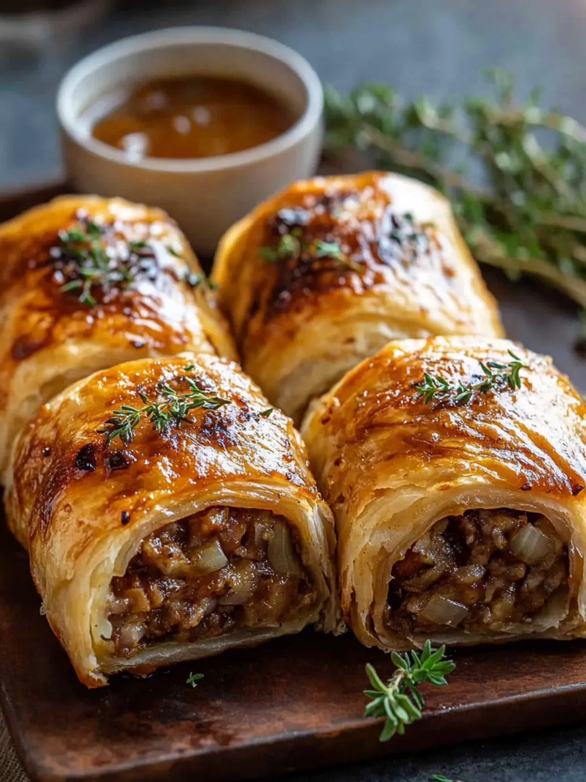 Savory French Onion Sausage Rolls Worth Savoring at Home 4 Savory French Onion Sausage Rolls