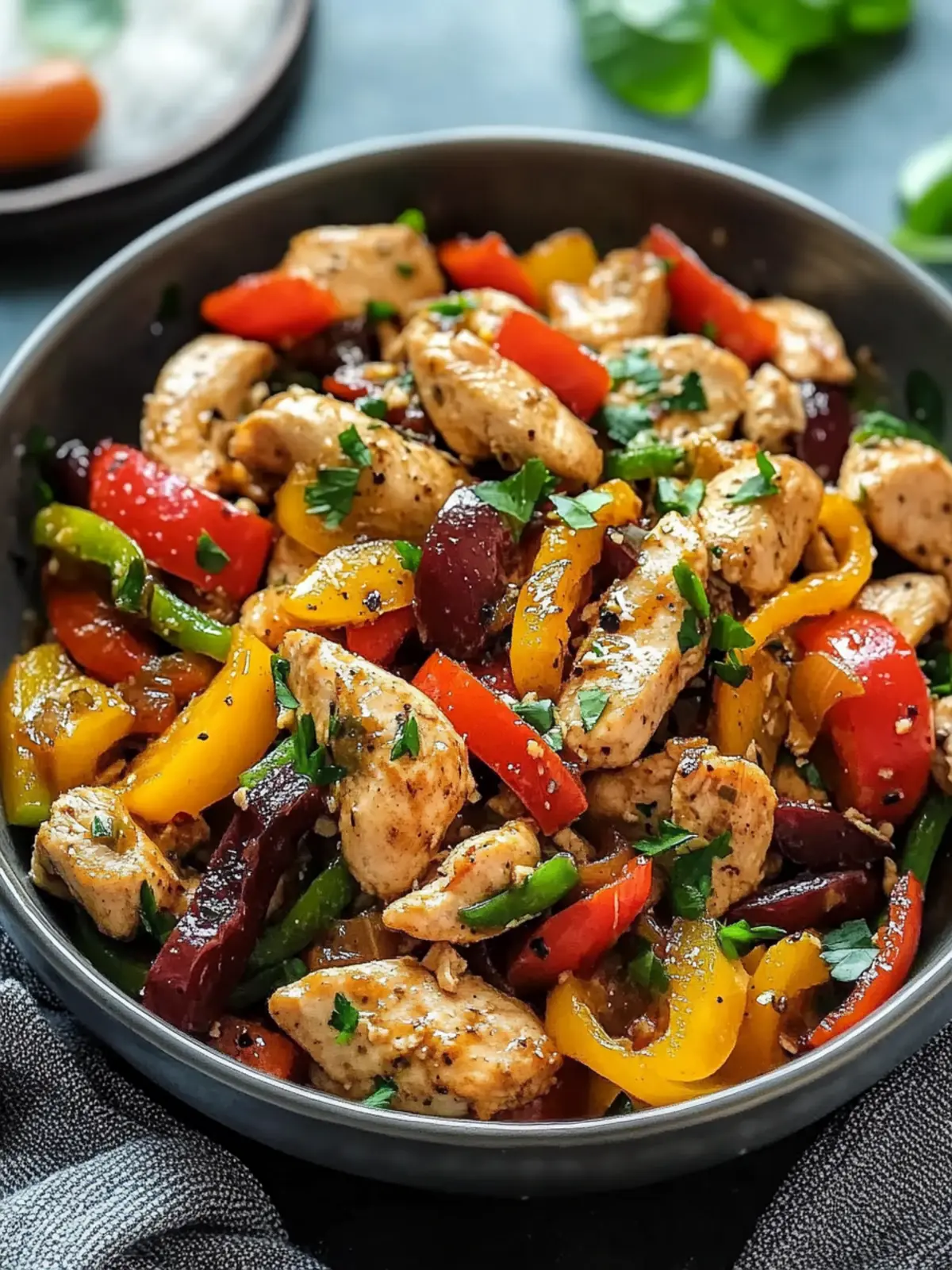 Mediterranean Chicken Stir Fry for a Flavorful Healthy Dinner 3 Mediterranean Chicken Stir Fry