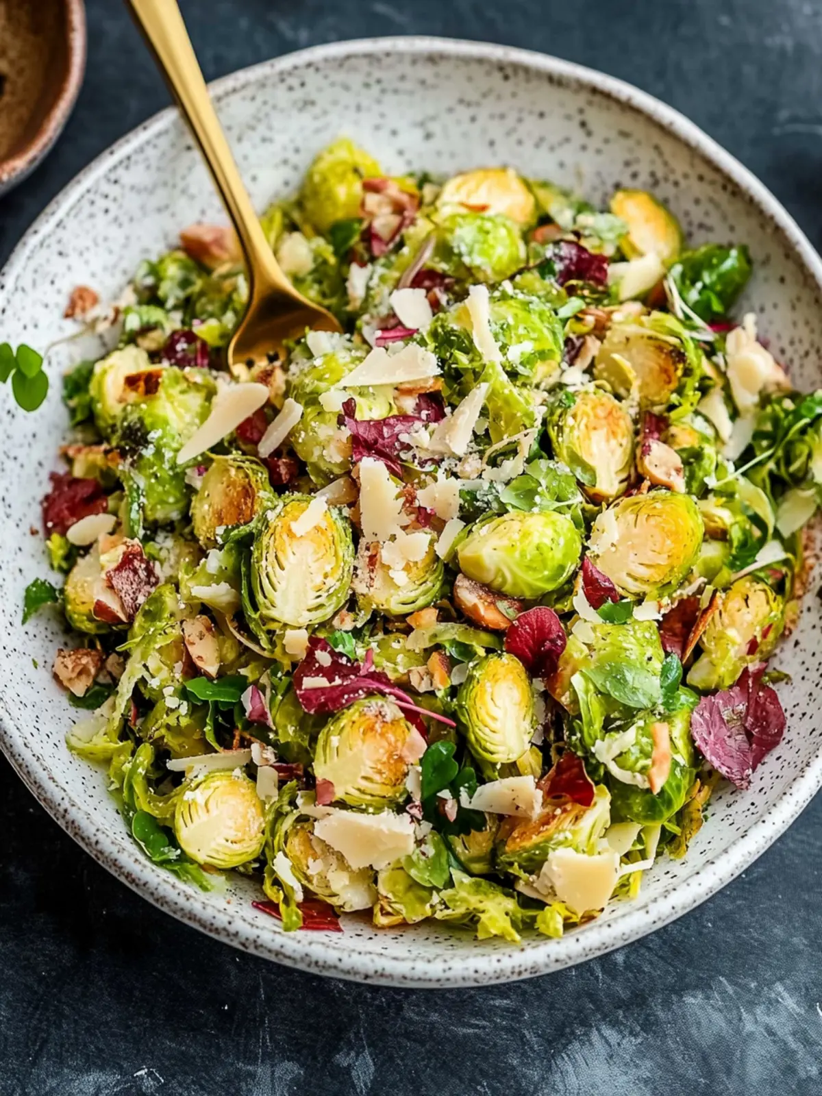 Savor the Warm Brussels Sprouts Salad with Bacon Delight 2 Warm Brussels Sprouts Salad