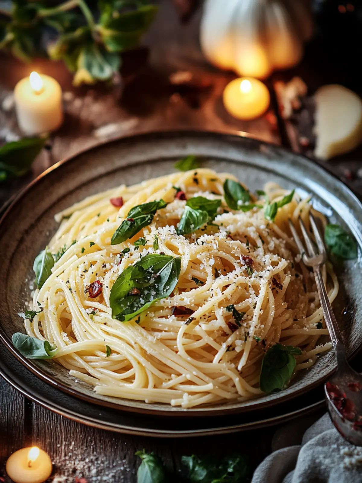 Pasta Aglio e Olio: Quick & Zesty Weeknight Delight 2 Pasta Aglio e Olio