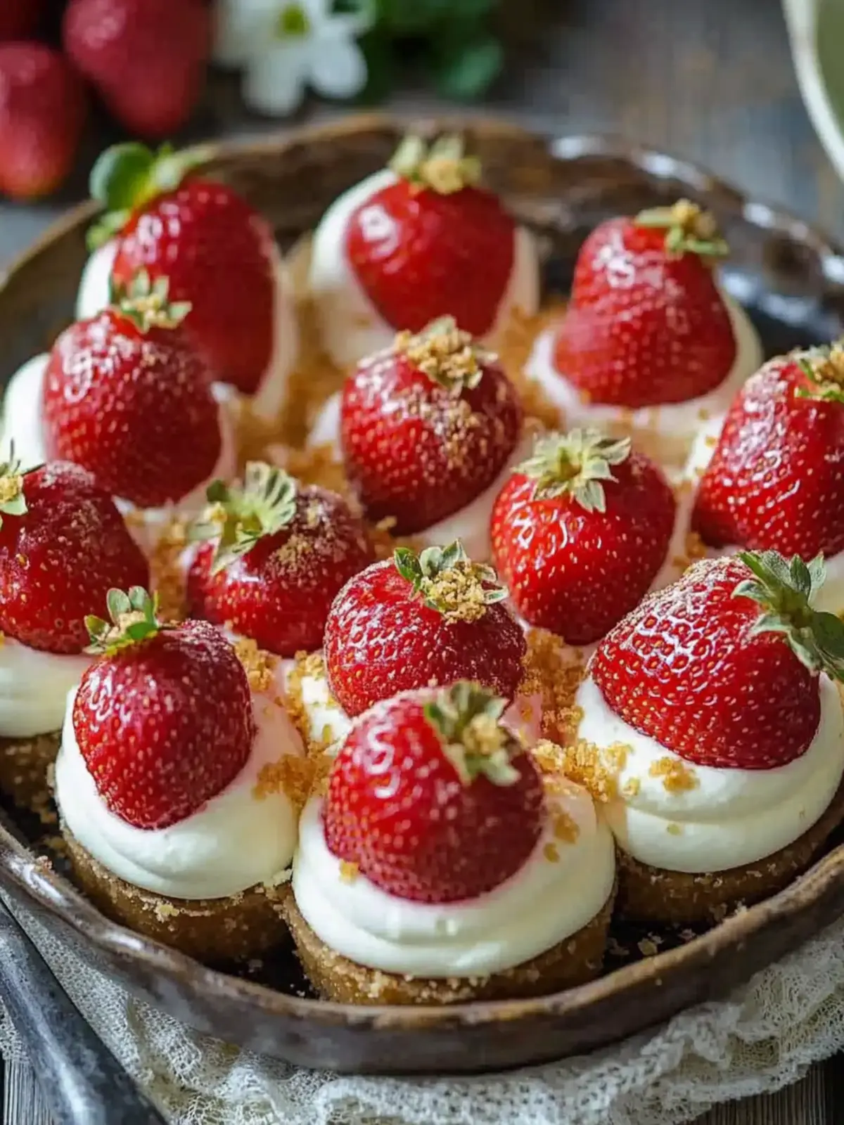 Heavenly Cheesecake Strawberries That Will Wow Your Guests 2 Cheesecake Strawberries