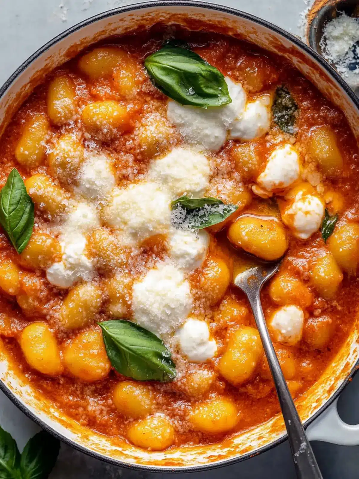 Baked Vodka Sauce Gnocchi with Burrata: Comfort Food Bliss 5 Baked Vodka Sauce Gnocchi with Burrata