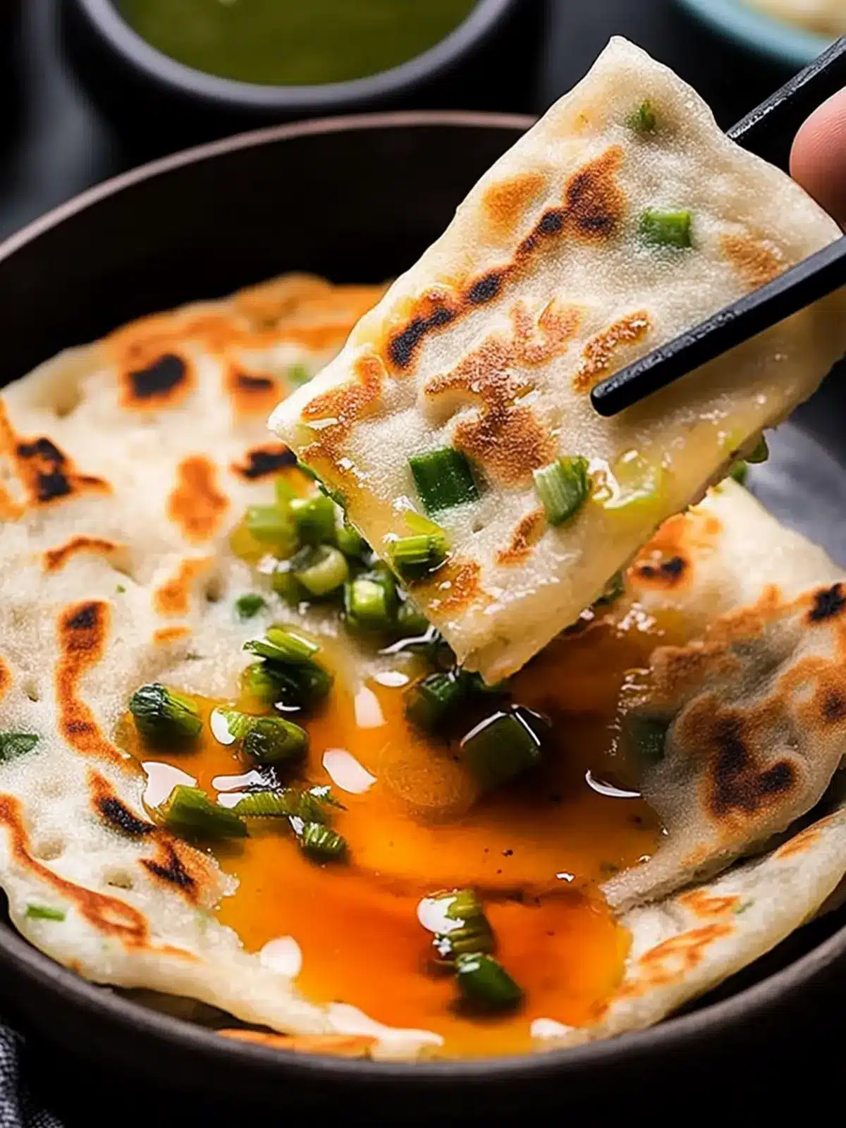 Delicious Chinese Spring Onion Pancakes You’ll Love to Make 4 Chinese Spring Onion Pancakes