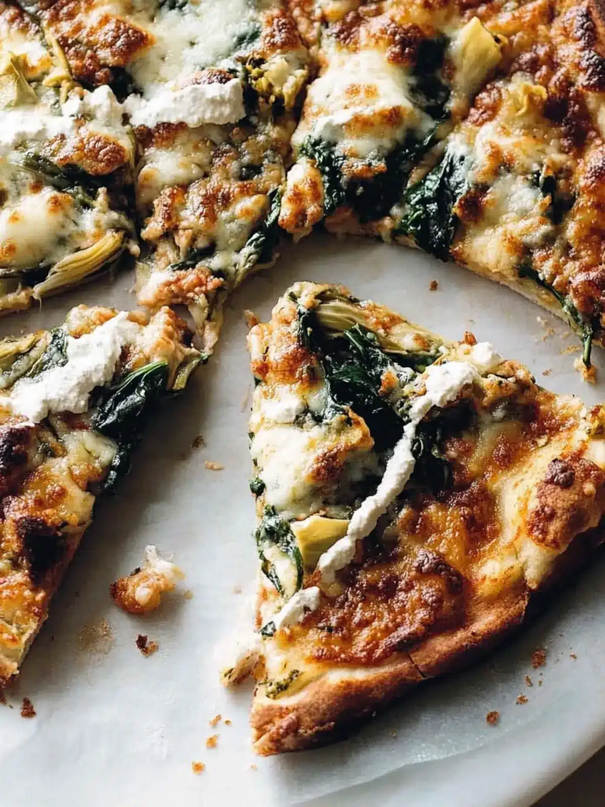 Absolute Easiest Spinach and Artichoke Pizza for Busy Nights 4 Absolute Easiest Spinach and Artichoke Pizza